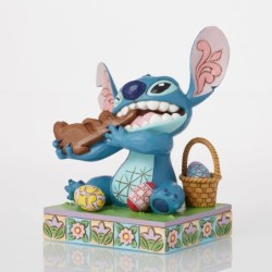 Sugar Rush Stitch Easter Figurine Disney Traditions by Jim Shore