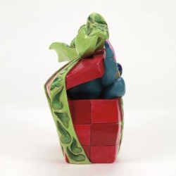 Holiday Mischief Stitch Tearing Christmas Present Disney Traditions by Jim Shore