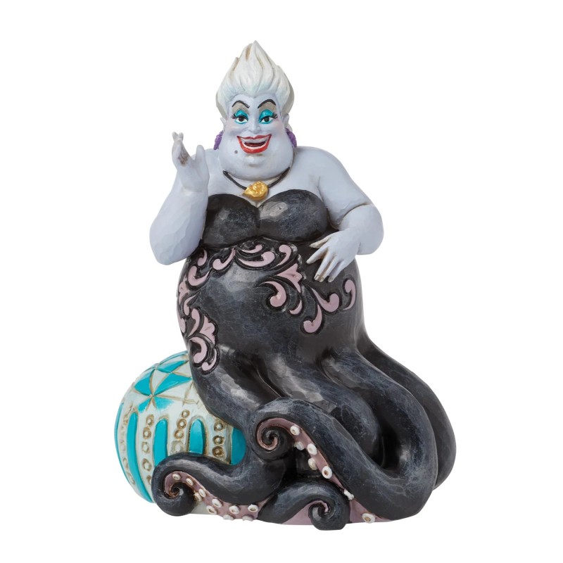 Queen of the Deep Ursula on Sea Urchin Figurine Disney Traditions by Jim Shore