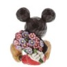 Mickey Mouse with Flowers Mini Figurine Disney Traditions by Jim Shore