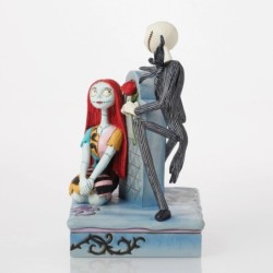 A Grave Affair Jack Sally Gravestone Figurine Disney Traditions by Jim Shore