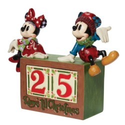 The Christmas Countdown Mickey Minnie Mouse Calendar Disney Traditions byJim Shore