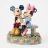 A Blooming Romance Mickey and Minnie Bench