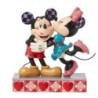 Hugs Kisses Mickey Minnie Love Figurine Disney Traditions by Jim Shore