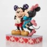 Hugs Kisses Mickey Minnie Love Figurine Disney Traditions by Jim Shore