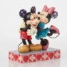 Hugs Kisses Mickey Minnie Love Figurine Disney Traditions by Jim Shore