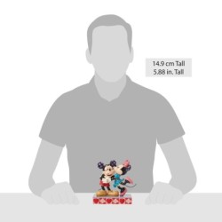 Hugs Kisses Mickey Minnie Love Figurine Disney Traditions by Jim Shore