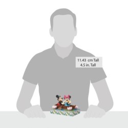 Row-mance is in the Air Mickey Minnie in a Rowboat Light-up Figurine Disney Traditions by Jim Shore