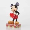 A Love Note Mickey with Personalised Heart Figurine Disney Traditions by JimShore