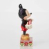 A Love Note Mickey with Personalised Heart Figurine Disney Traditions by JimShore