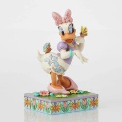Blooms and Butterflies Daisy Duck Spring Figurine Disney Traditions by Jim Shore