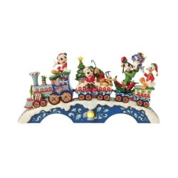Christmas Cheer on Track Mickey friends LED Musical Train