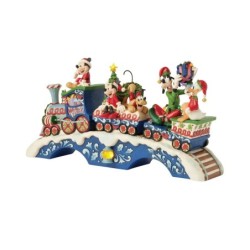 Christmas Cheer on Track Mickey friends LED Musical Train