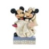 Congratulations Mickey Minnie Mouse Figurine Disney Traditions by Jim Shore