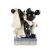 Congratulations Mickey Minnie Mouse Figurine Disney Traditions by Jim Shore