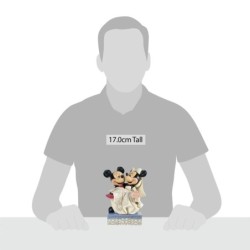 Congratulations Mickey Minnie Mouse Figurine Disney Traditions by Jim Shore