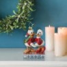Merry Mistletoe Donald Duck and Daisy Duck Mistletoe Christmas Figurine Disney Traditions