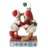 Merry Mistletoe Donald Duck and Daisy Duck Mistletoe Christmas Figurine Disney Traditions