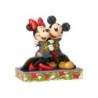 Mickey and Minnie Mouse in Blanket Figurine Disney Traditions