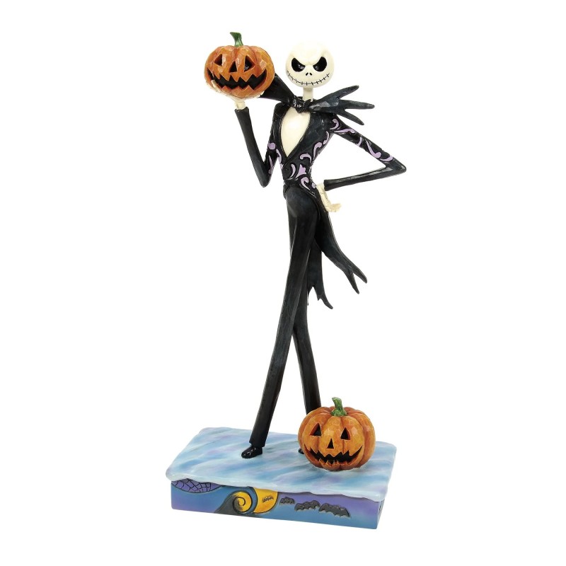 Frightful Fun Jack with Pumpkins Disney Traditions by Jim Shore
