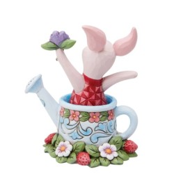 Picked for You Piglet in a Watering Can Figurine Disney Traditions by jim Shore