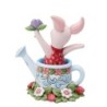 Picked for You Piglet in a Watering Can Figurine Disney Traditions by jim Shore