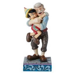 A Father's Love Gepetto Pinocchio Figurine Disney Traditions