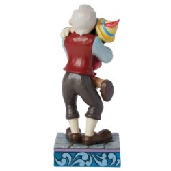 A Father's Love Gepetto Pinocchio Figurine Disney Traditions