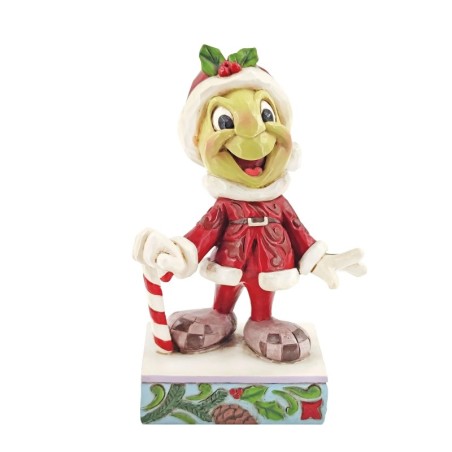 Christmas Jiminy Cricket Figurine Disney Traditions