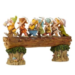 Homeward Bound Seven Dwarfs Figurine Disney Traditions