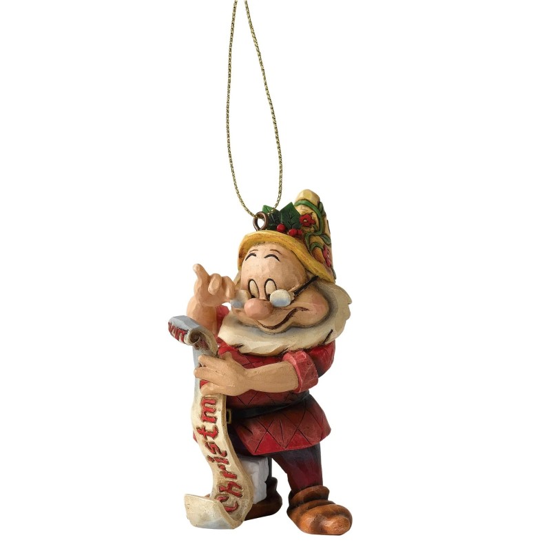 Doc Snow White Hanging Ornament Disney Traditions by Jim Shore