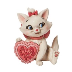 Marie Heart Mini Figurine Disney Traditions by Jim Shore