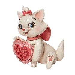 Marie Heart Mini Figurine Disney Traditions by Jim Shore