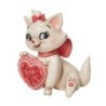 Marie Heart Mini Figurine Disney Traditions by Jim Shore