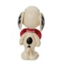 Snoopy Wearing Heart Sign Figurine by Jim Shore