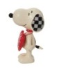 Snoopy Wearing Heart Sign Figurine by Jim Shore