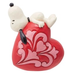Lovely Dreams Snoopy Laying a Heart Figurine Peanuts by Jim Shore