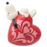 Lovely Dreams Snoopy Laying a Heart Figurine Peanuts by Jim Shore