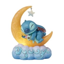 Sweet Dreams Stitch Scrump on Light-up Moon Figurine Disney Traditions Pre Order Due 2025