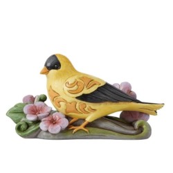 Golden Harmony Goldfinch Figurine Heartwood Creek