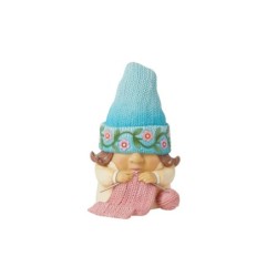 Knitted by Hand Knitter Gnome Figurine Heartwood Creek by Jim Shore