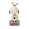 The Perfect Landing Snoopy with Butterfly on Nose Figurine Peanuts