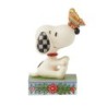 The Perfect Landing Snoopy with Butterfly on Nose Figurine Peanuts