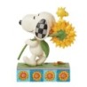 Sunsational Friendship Snoopy Sunflower Figurine Peanuts