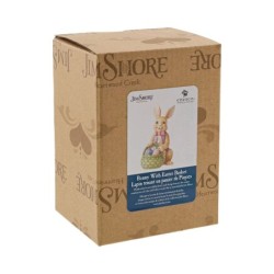 Bunny With Easter Basket Mini Figurine Heartwood Creek