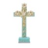 Cross with Lilies and Dove Figurine Heartwood Creek