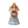 Basket of Easter Blessings Angel with Basket Figurine Heartwood Creek
