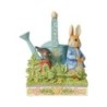 Caught in Mr McGregor's Garden Peter Rabbit Figurine