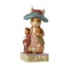 Nibble Nibble Crunch Benjamin Bunny Figurine