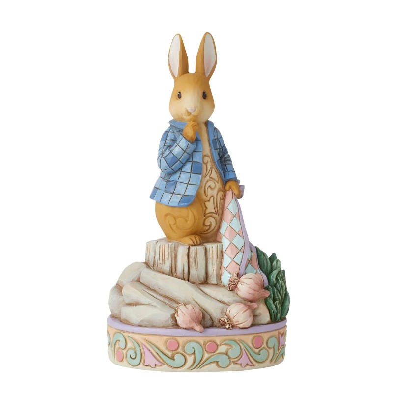 Peter Rabbit with Onions Figurine Beatrix Potter by Jim Shore